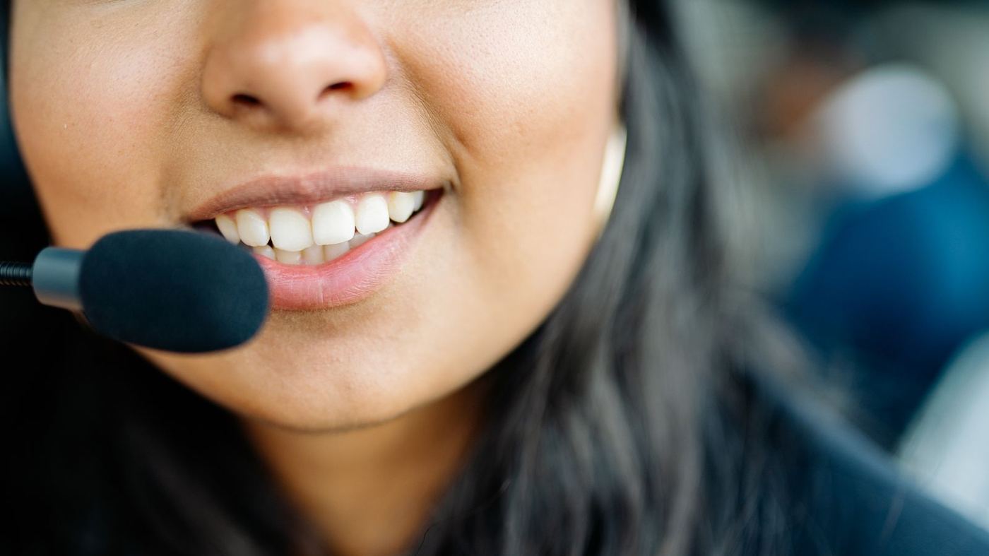 A brand spoken out loud on a support call, which sounds nothing like its landing page and still has to be the same brand